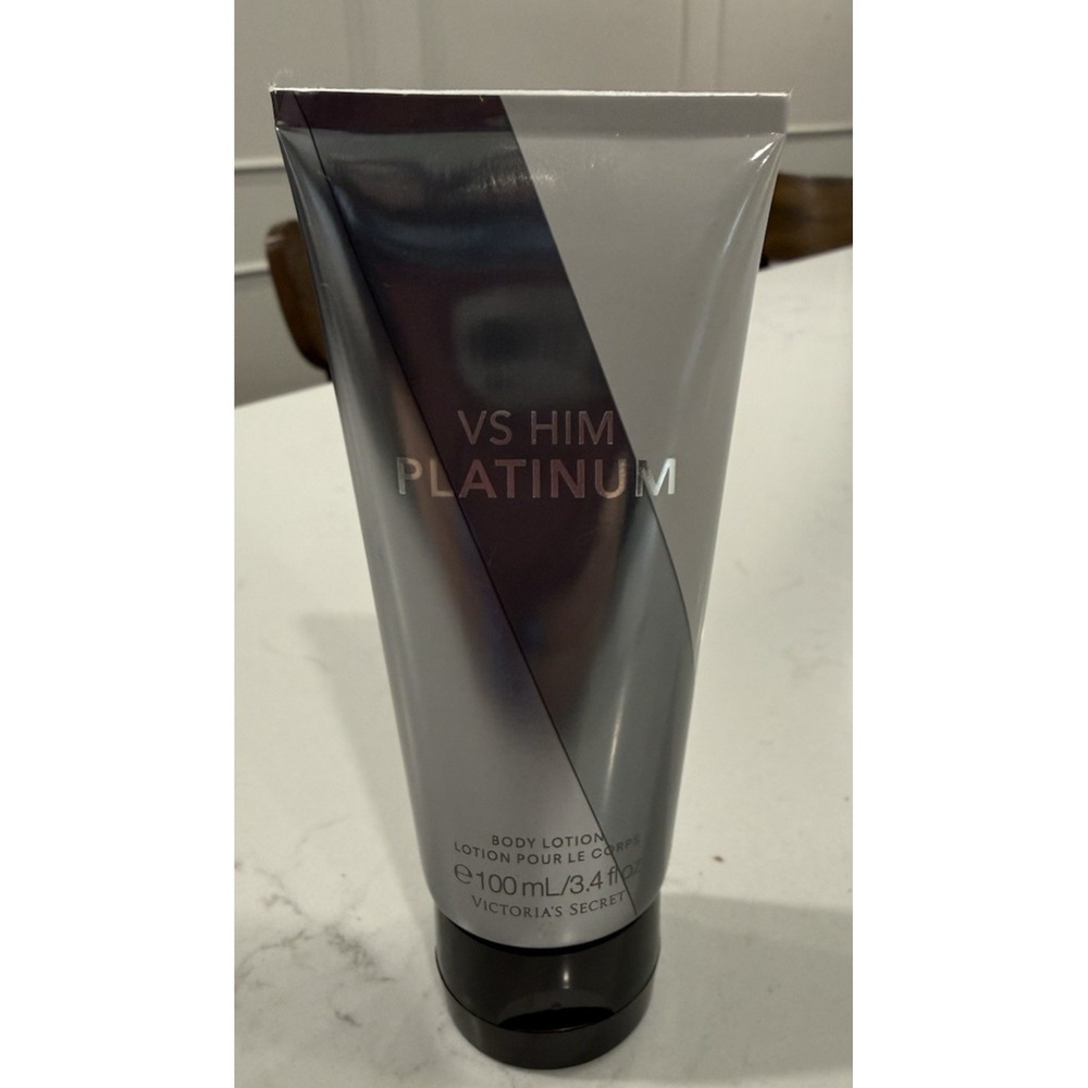 Victorias Secret Him Platinum Body Lotion 3.4 fl oz e 100mL Sealed NEW USA MADE